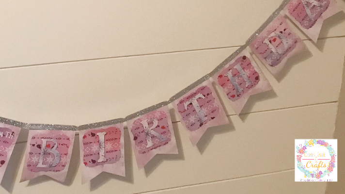 Cricut Birthday Banner Frozen 2 themed