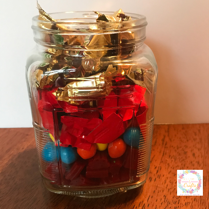 DIY Father's Day Candy Jar Gift