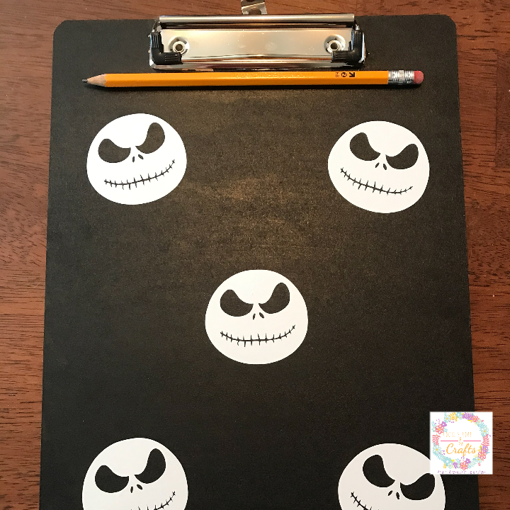 Jack Skellington DIY Decorative Clipboard