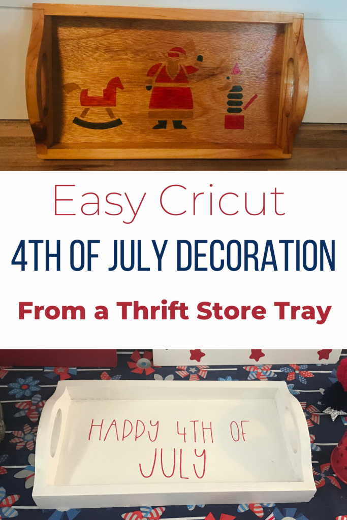 Easy Cricut 4th of July Project