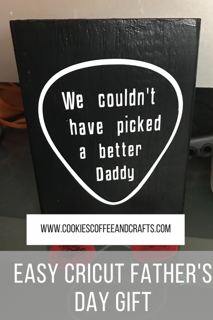 Easy Cricut Fathers Day Gift