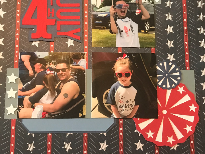 Free Cricut Design Space Scrapbook Layout
