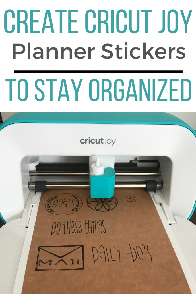 Create Cricut Joy Planner Stickers to Stay Organized