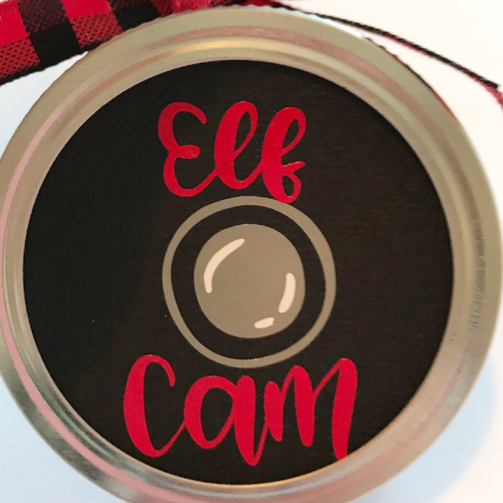 DIY Elf Camera Ornament