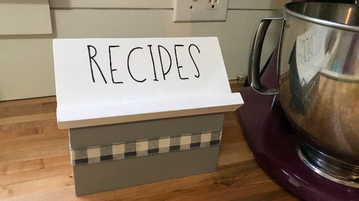 How This Recipe Box Makeover Saved Me Money