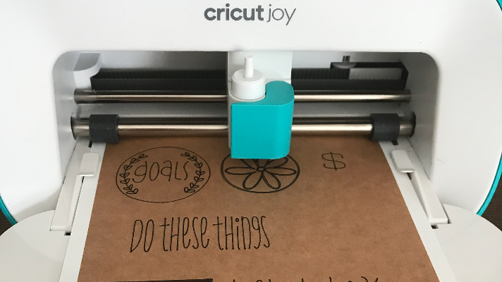 Cricut Joy tutorial for planner stickers