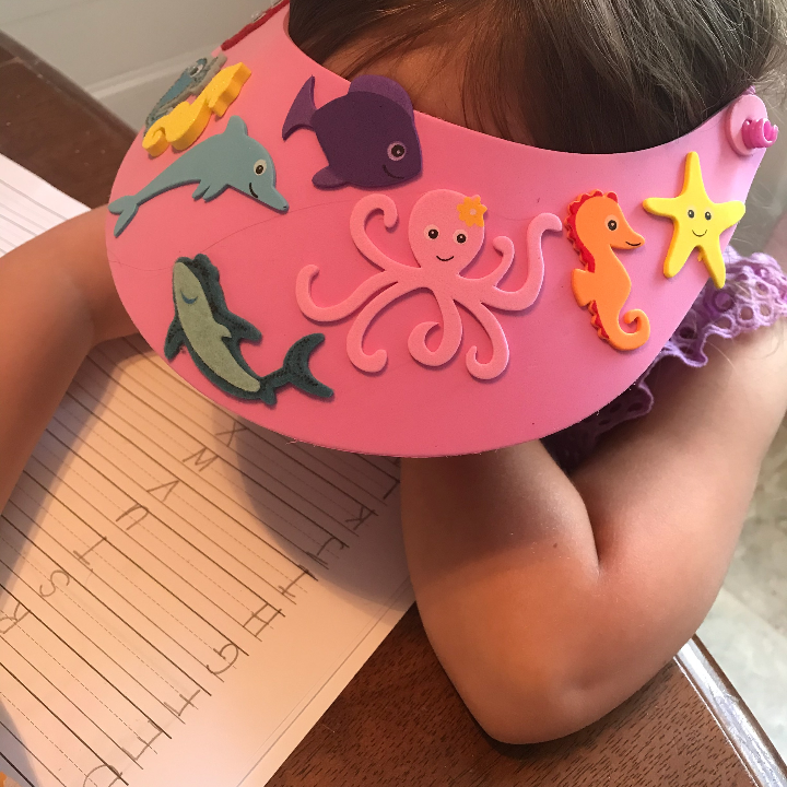 Diy sun visor shop hat