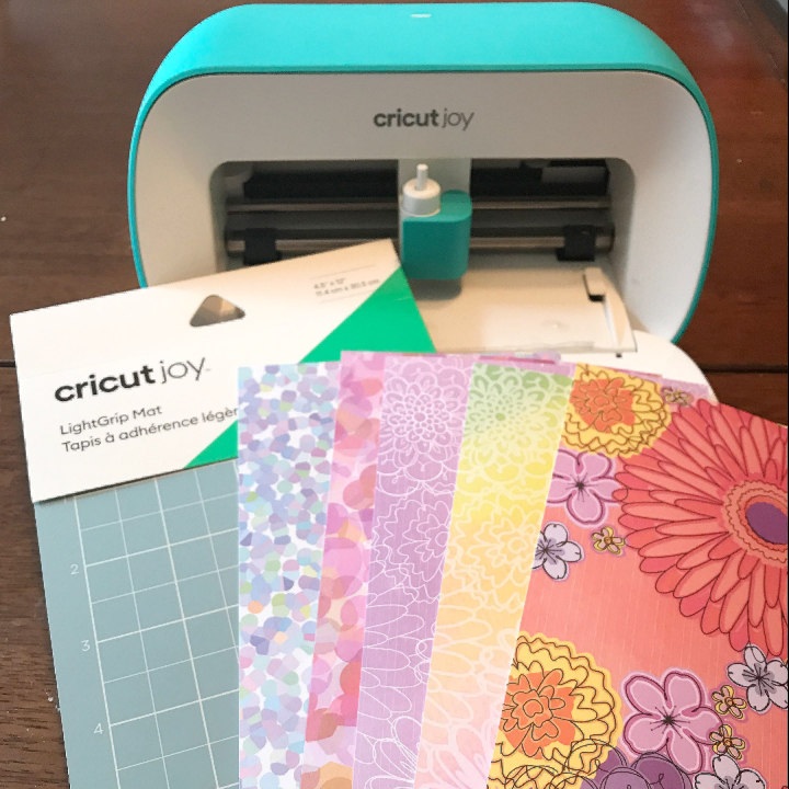 Supplies for using Cricut Joy Adhesive Paper 