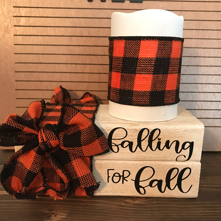 DIY Dollar Store Candle Craft Idea for Fall Decor 