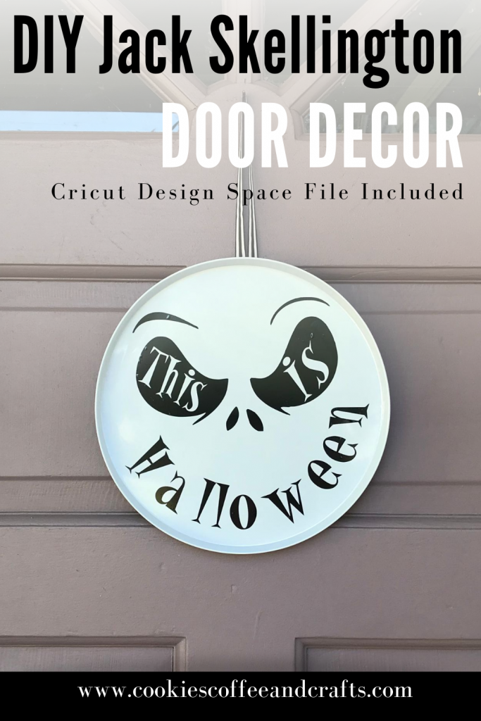 DIY Jack Skellington Door Decor