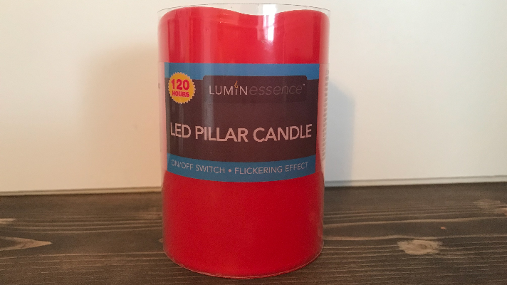 Dollar Tree LED Pillar Candle Craft Ideas