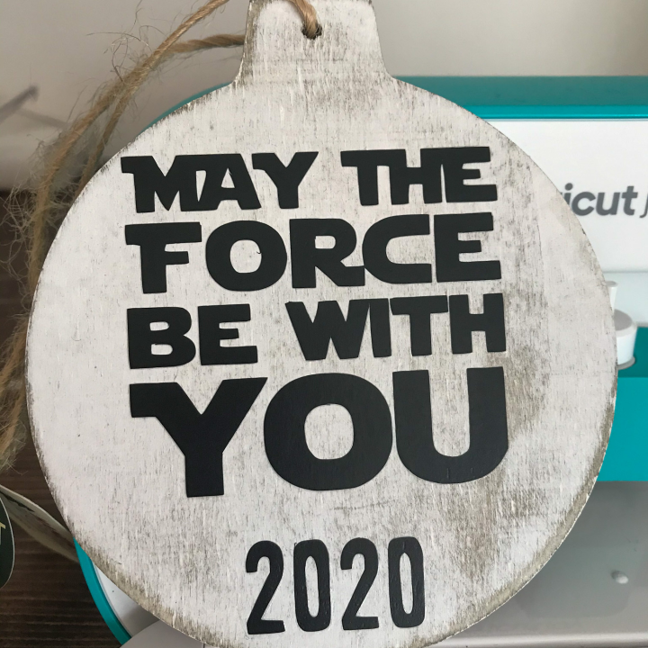 Cricut Star Wars Christmas Ornament