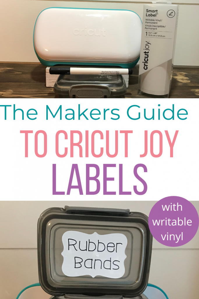The Makers guide to cricut joy labels