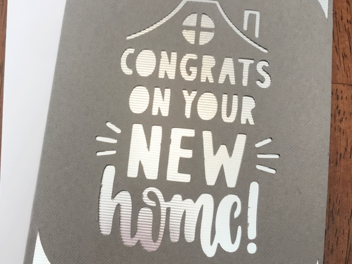 New Home Cricut Joy App Card