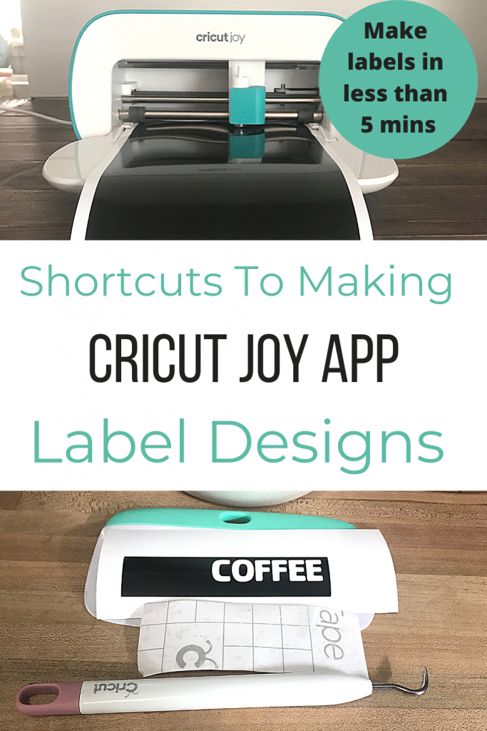 Shortcuts to Making Cricut Joy App Label Designs