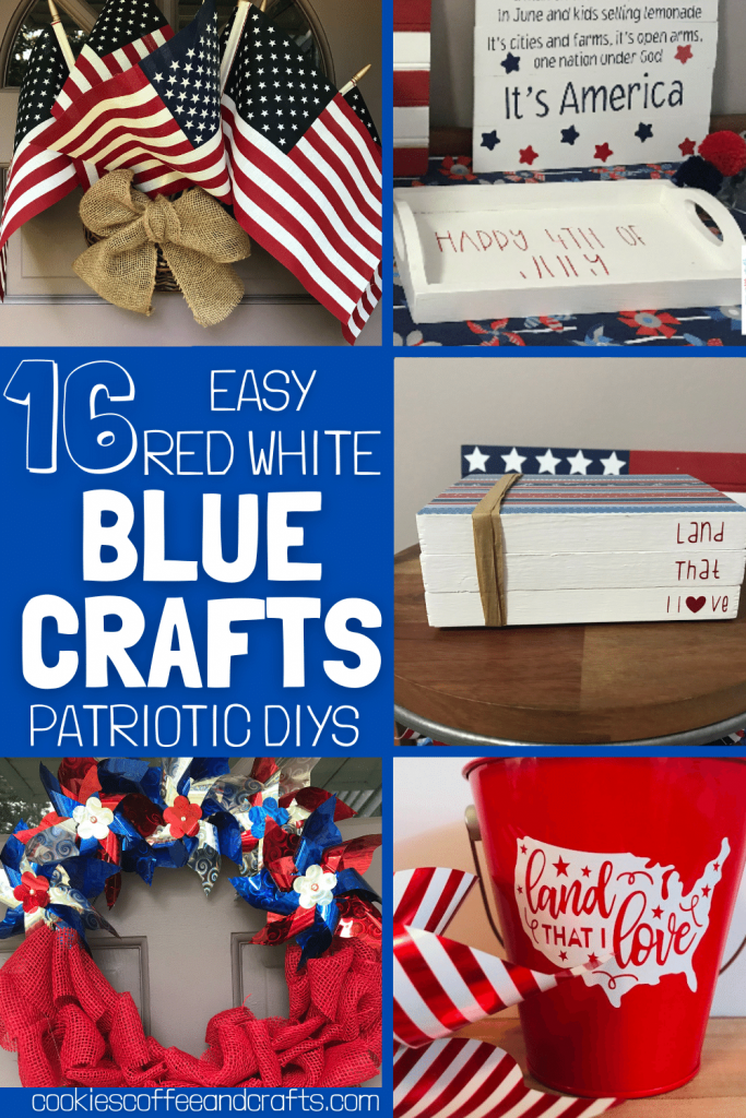 16 Red, White and Blue Crafts