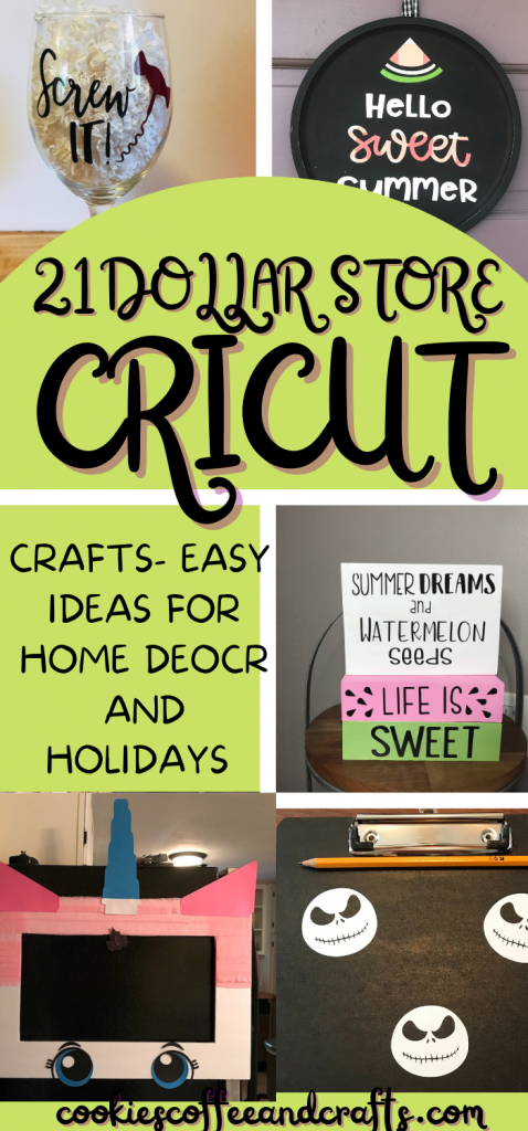 21 Dollar Store Cricut Crafts