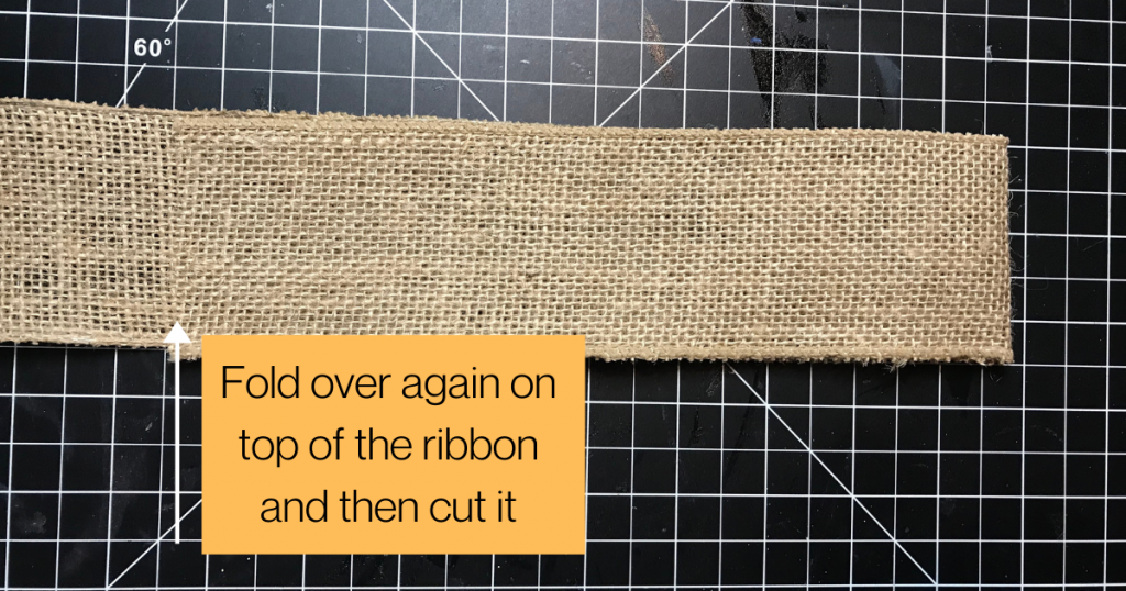 how to make the loops for the double layered bow