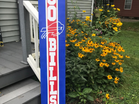 NFL Buffalo Bills Porch Sign