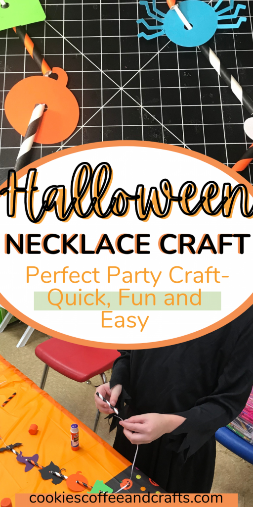 Halloween Necklace Craft for Kids