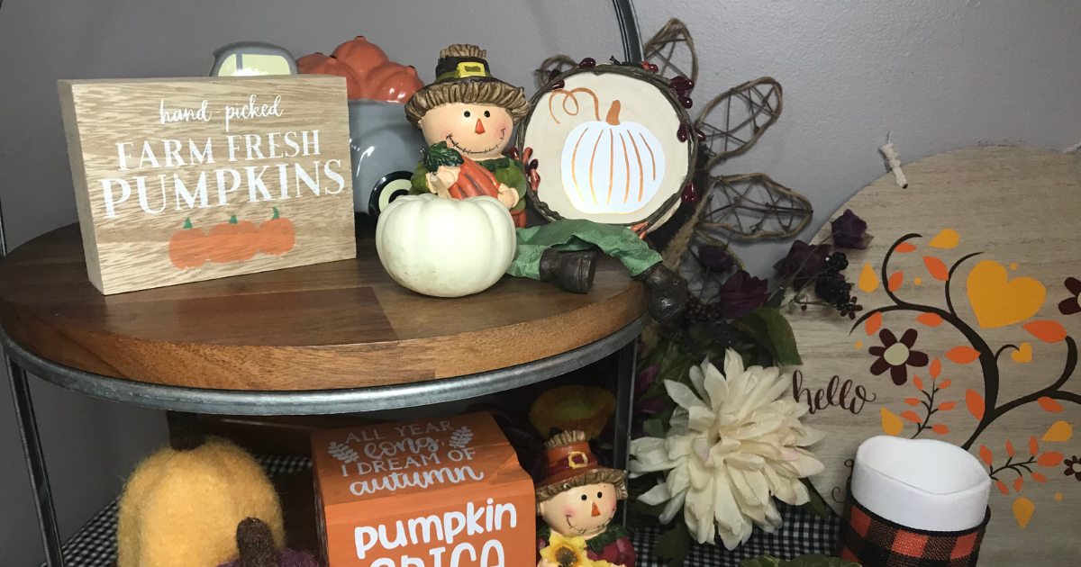 4 Fall Wood Slice Crafts for $5