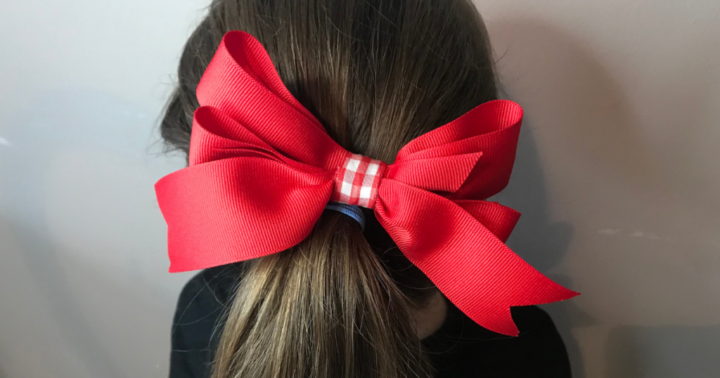 How to Make a Bow out of Ribbon, DIY Hair Bows, Hair Accessories, EASY Bow  Tutorial 