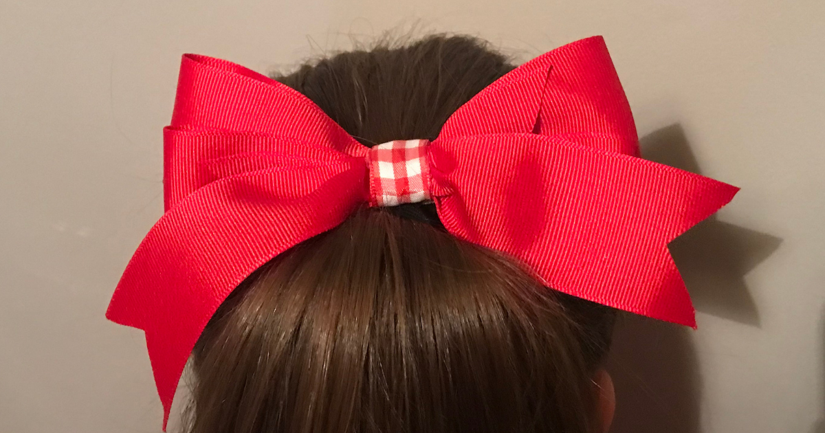 DIY Hair Bow // Easy Ribbon Bow Tutorial // How To Make Hair Bows