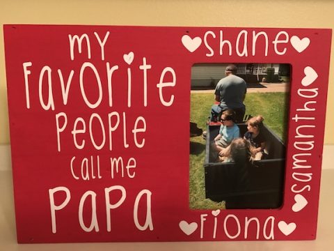 Image for Papa Picture Frame