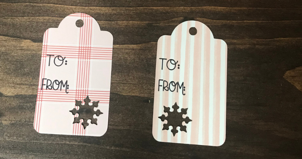 how to write on Cricut Joy gift tags 