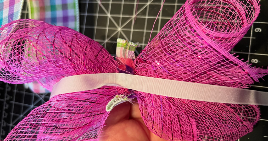 Horizontal Ribbon Easter Bow 