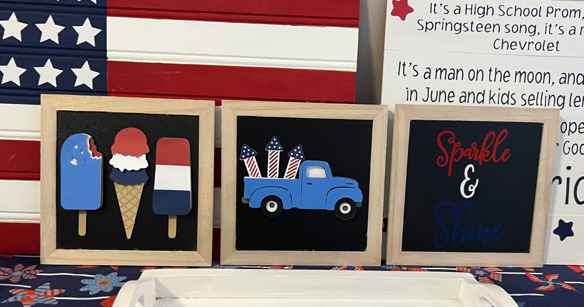 Cricut 4th of July Projects
