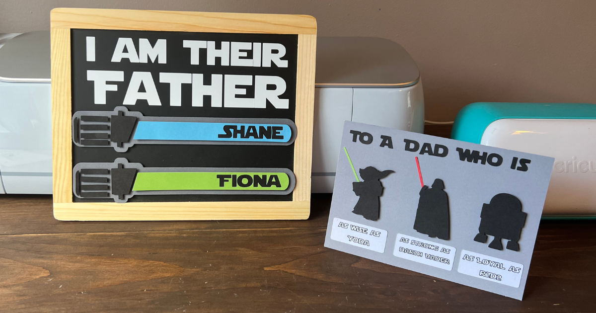 Star Wars Fathers Day Present with Cricut: Discover How To Make Dad the Best Gift