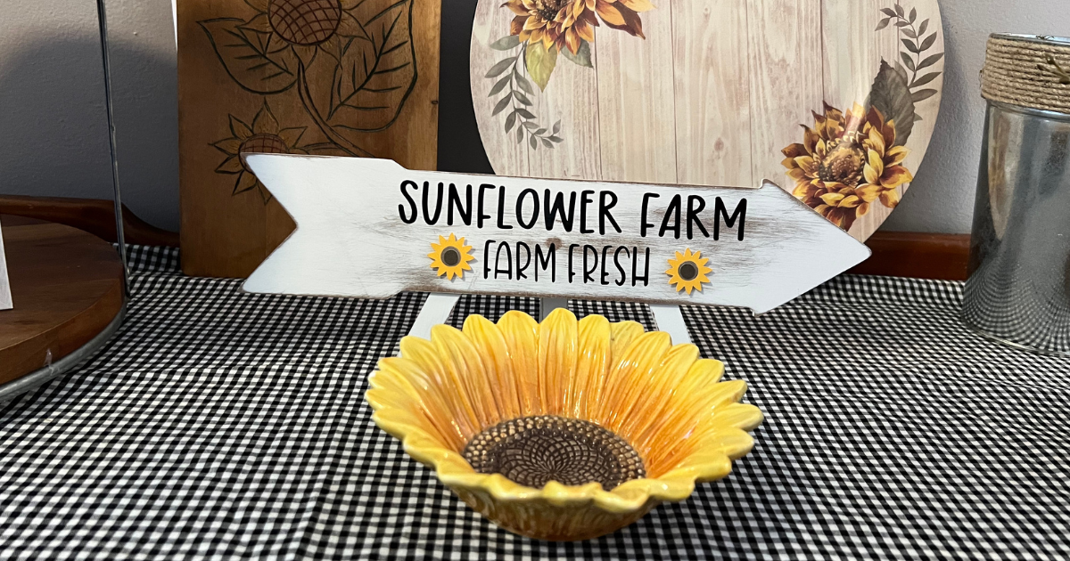 DIY Sunflower Decor Dollar Tree