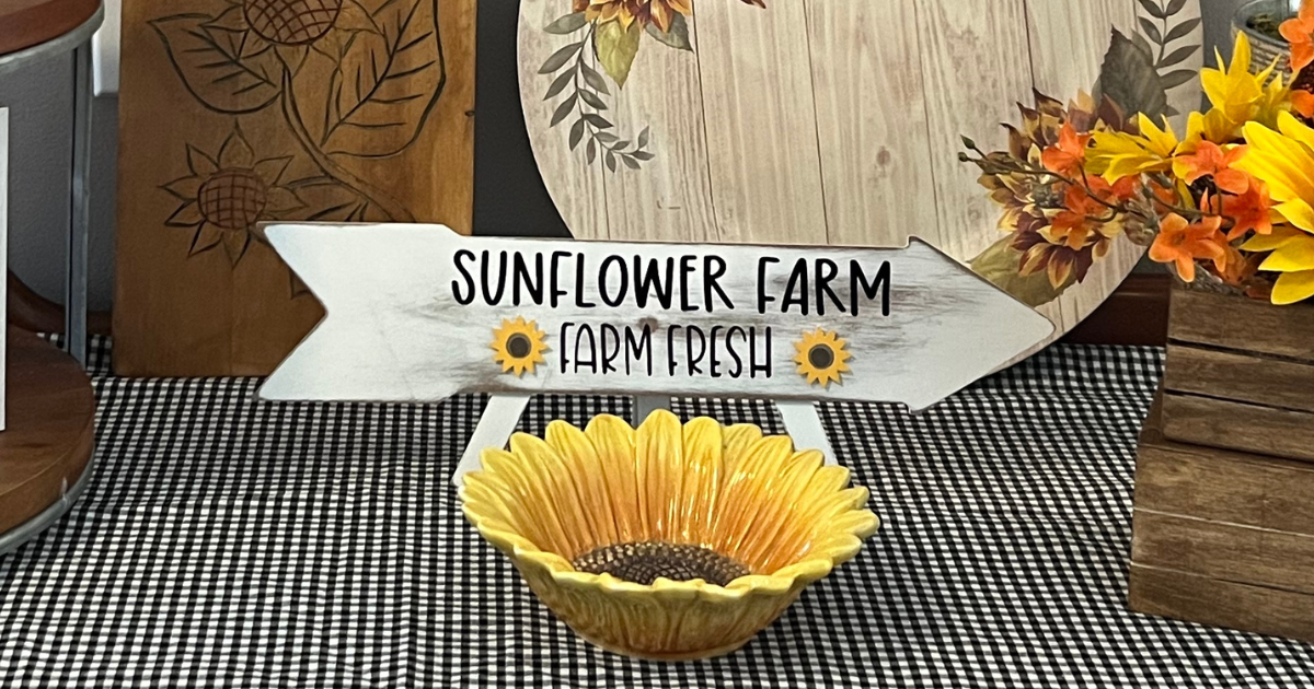 Dollar Tree Sunflower DIY