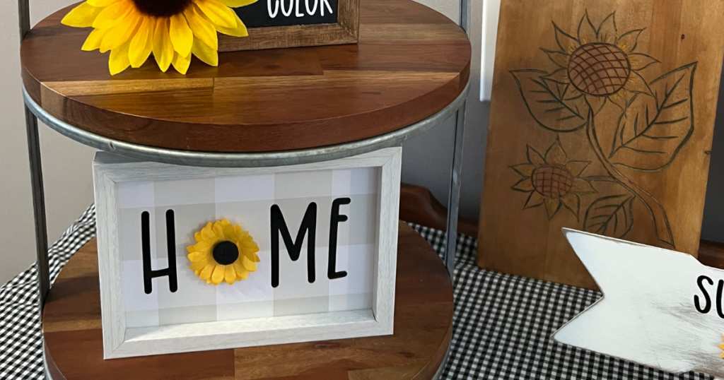 Dollar Tree Sunflower Craft