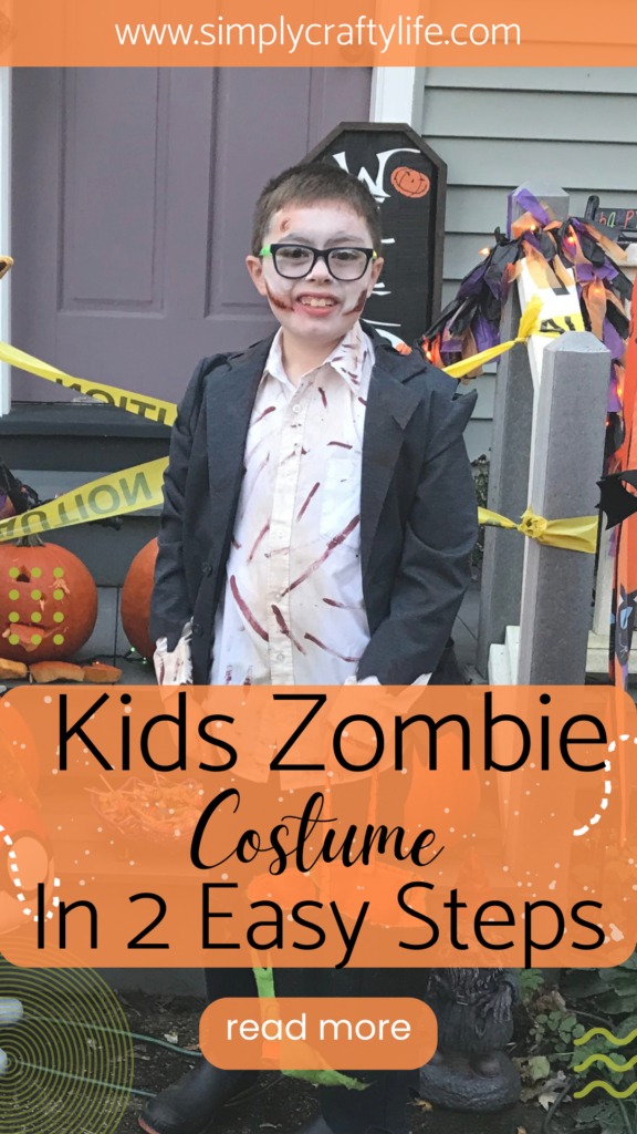 DIY Kids Zombie Costume for Boys
