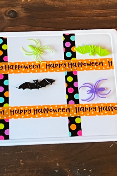 Create a Cute DIY Halloween Tic Tac Toe Game for Kids in 2 Easy Steps