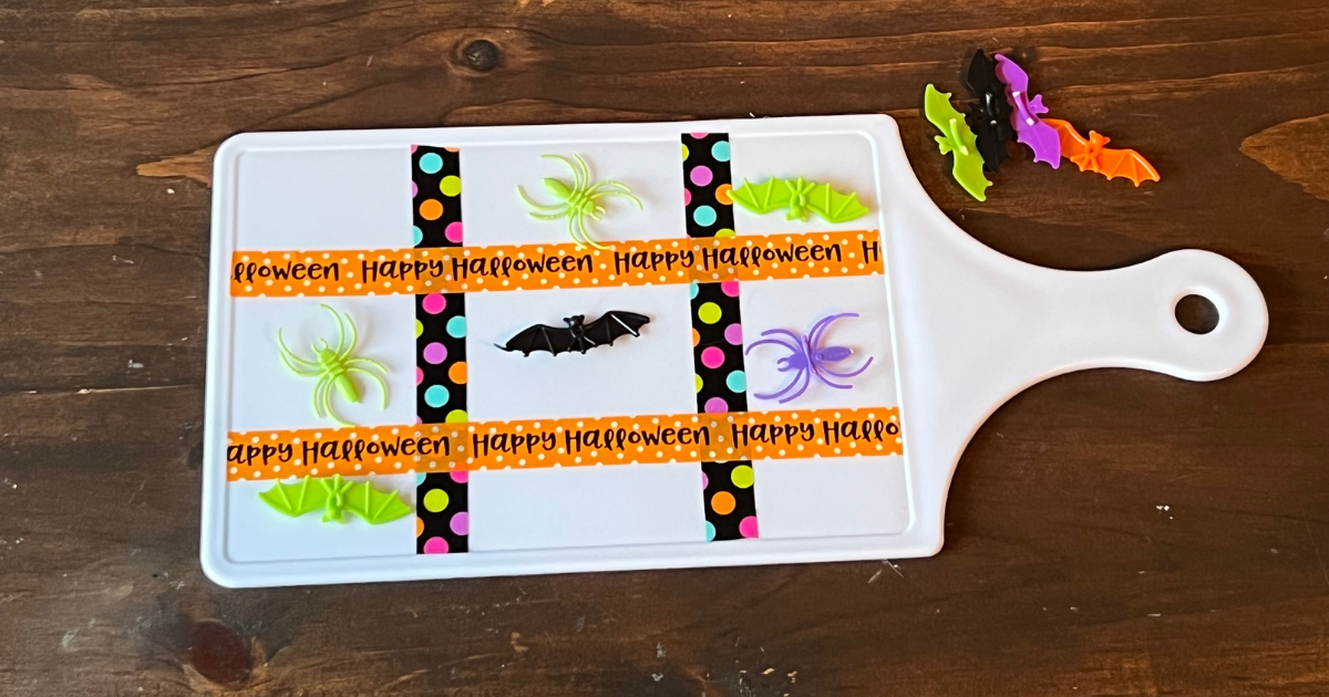 Create a Cute DIY Halloween Tic Tac Toe Game for Kids in 2 Easy Steps