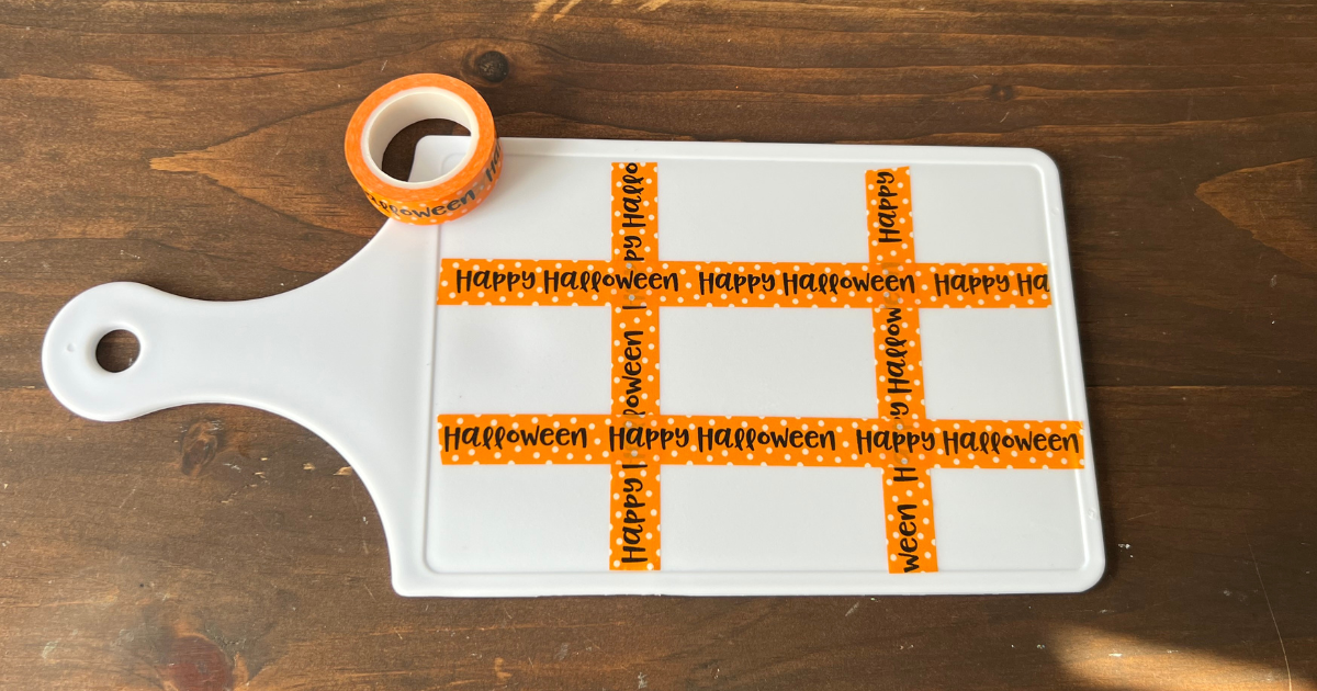 Halloween Tic Tac Toe Board for fun activity