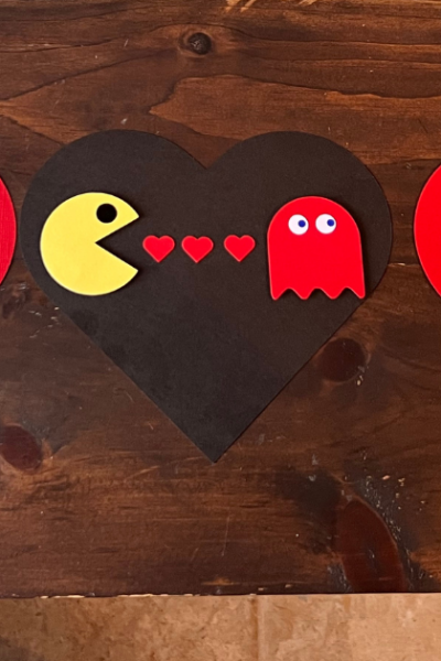 Unique Pac Man Valentines for the Classroom- Perfect Idea for Older Kids